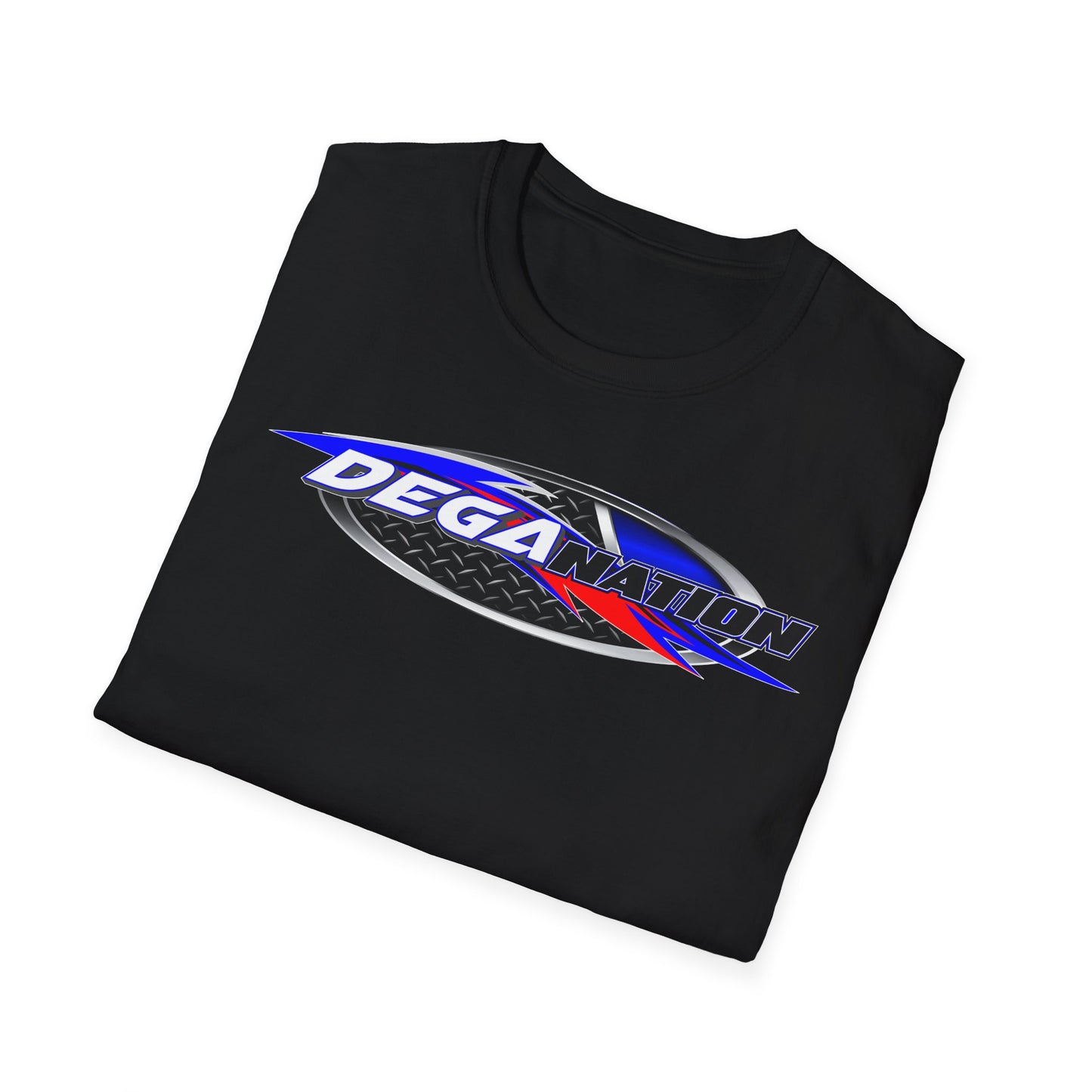 Deganation Unisex Softstyle T-Shirt - Casual Cool Graphic Tee for Everyday Wear