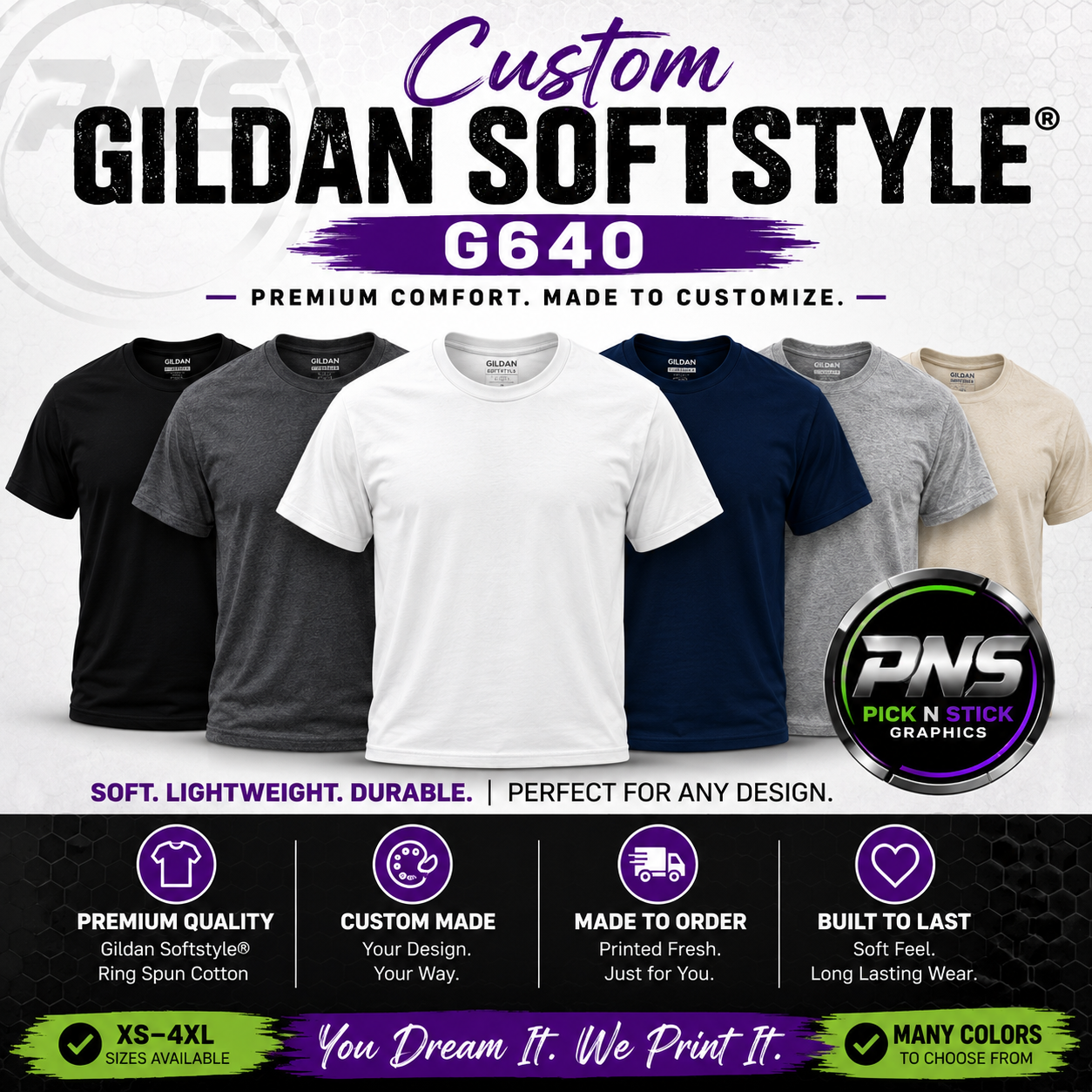 Custom Gildan Softstyle® T-Shirt – G640