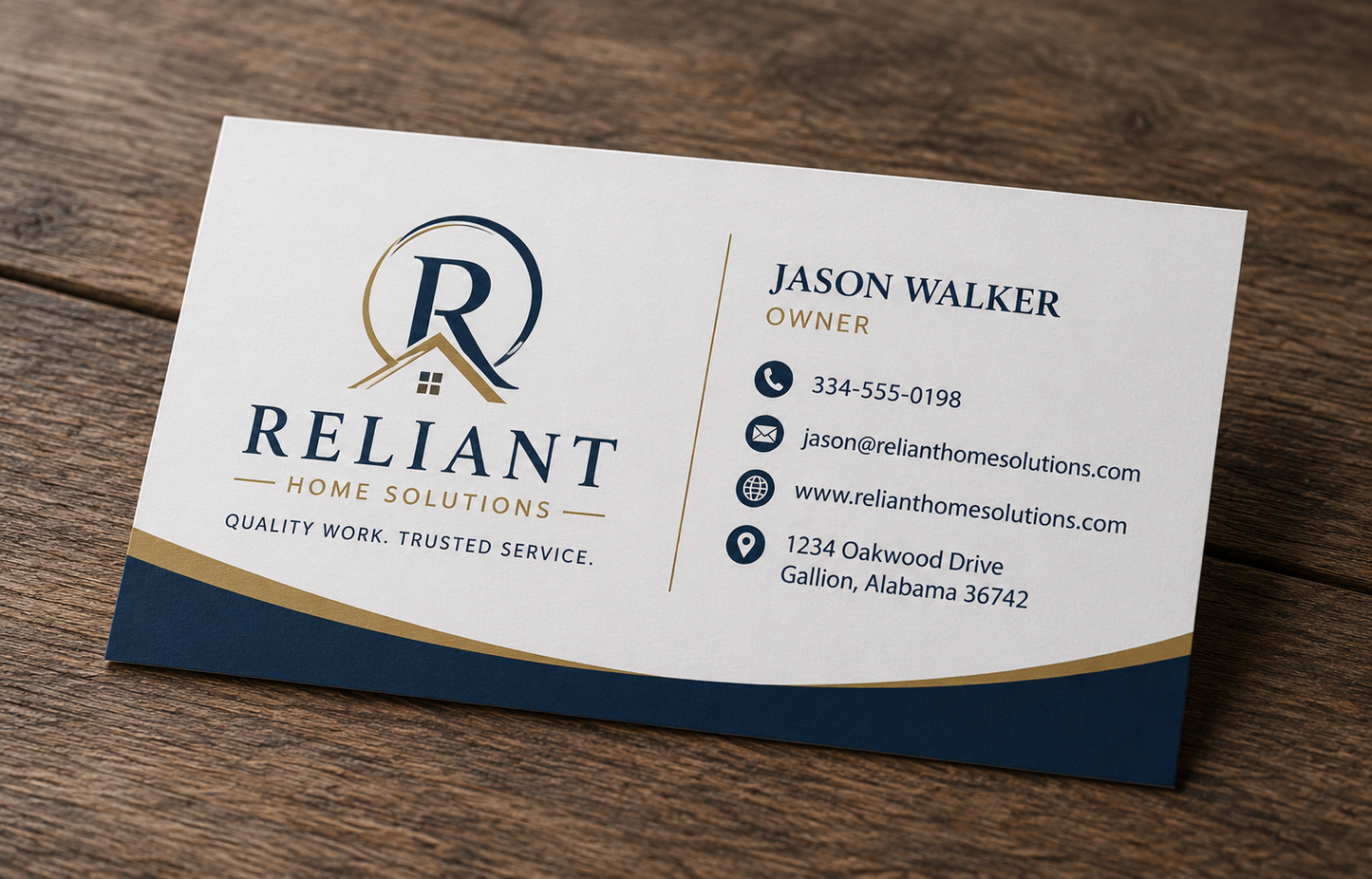Custom Business Cards – 100 Count (Single Sided)