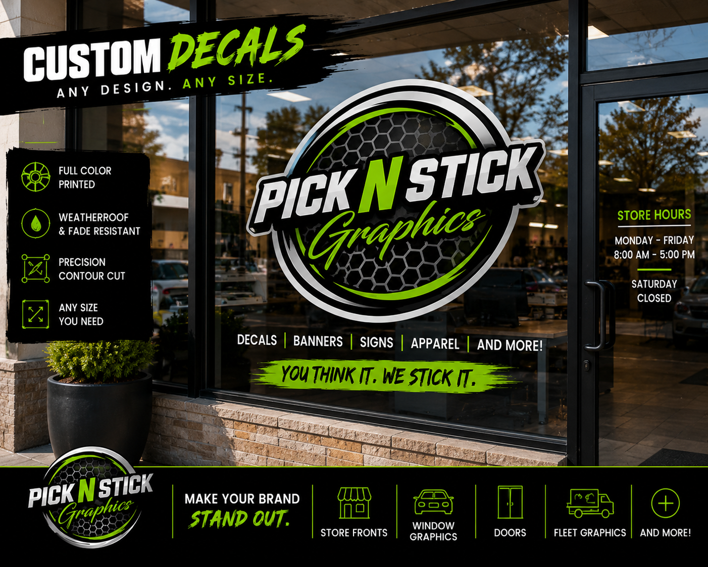Custom Printed Decals
