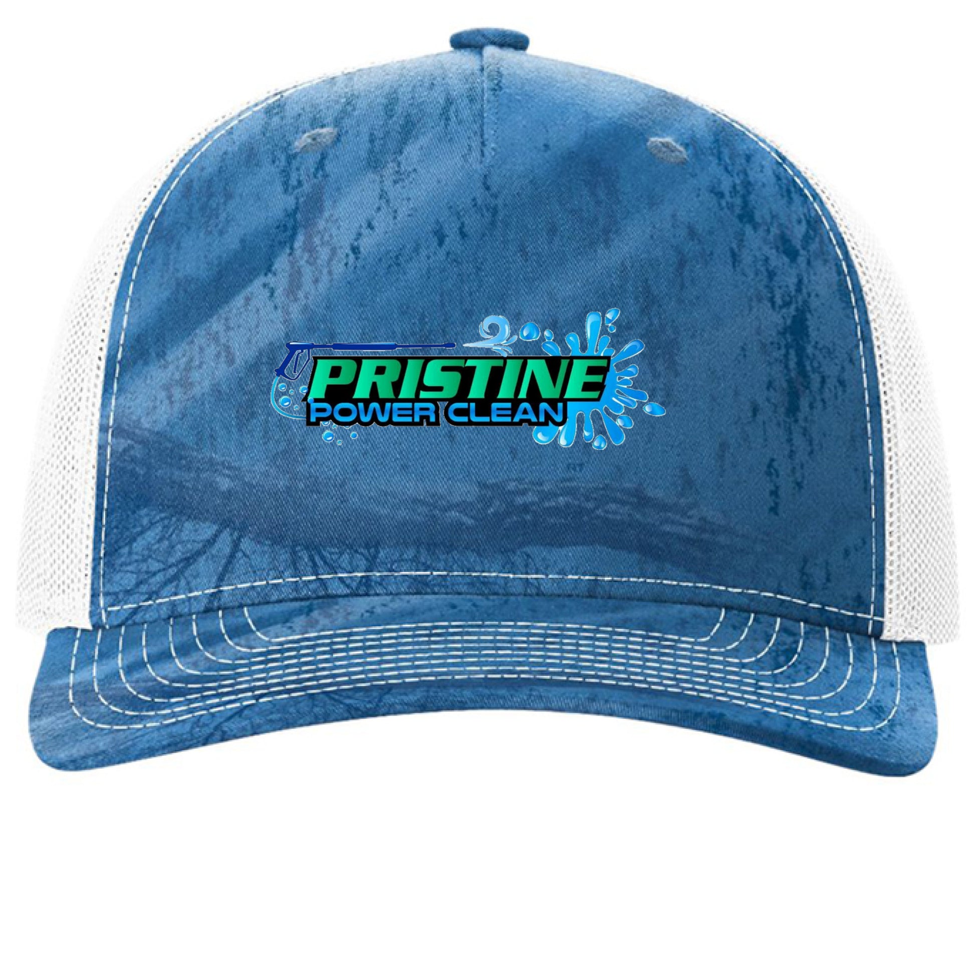 Realtree Fishing Light Blue/ White - FRONT