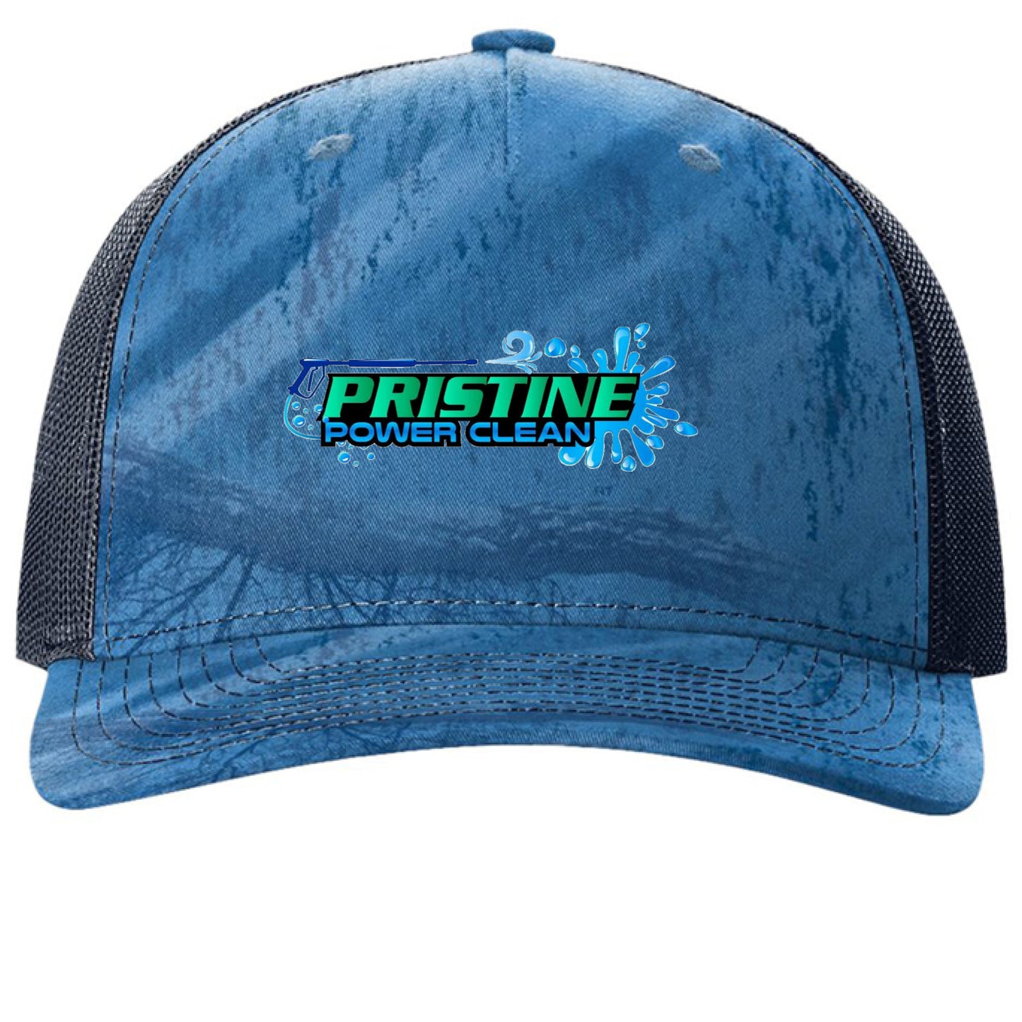 Realtree Fishing Light Blue/ Navy - FRONT